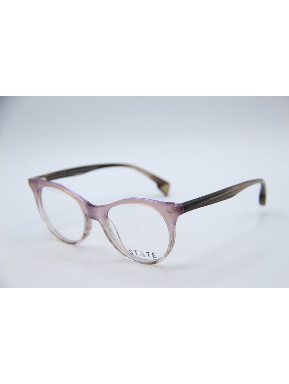 State Melrose Lilac Somky Quartz Designer Authentic Eyeglasses 52-19-140